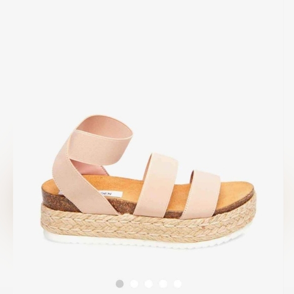 NWT Steve Madden KIMMIE BLUSH Strappy Sandals - Size 11 - Picture 2 of 8